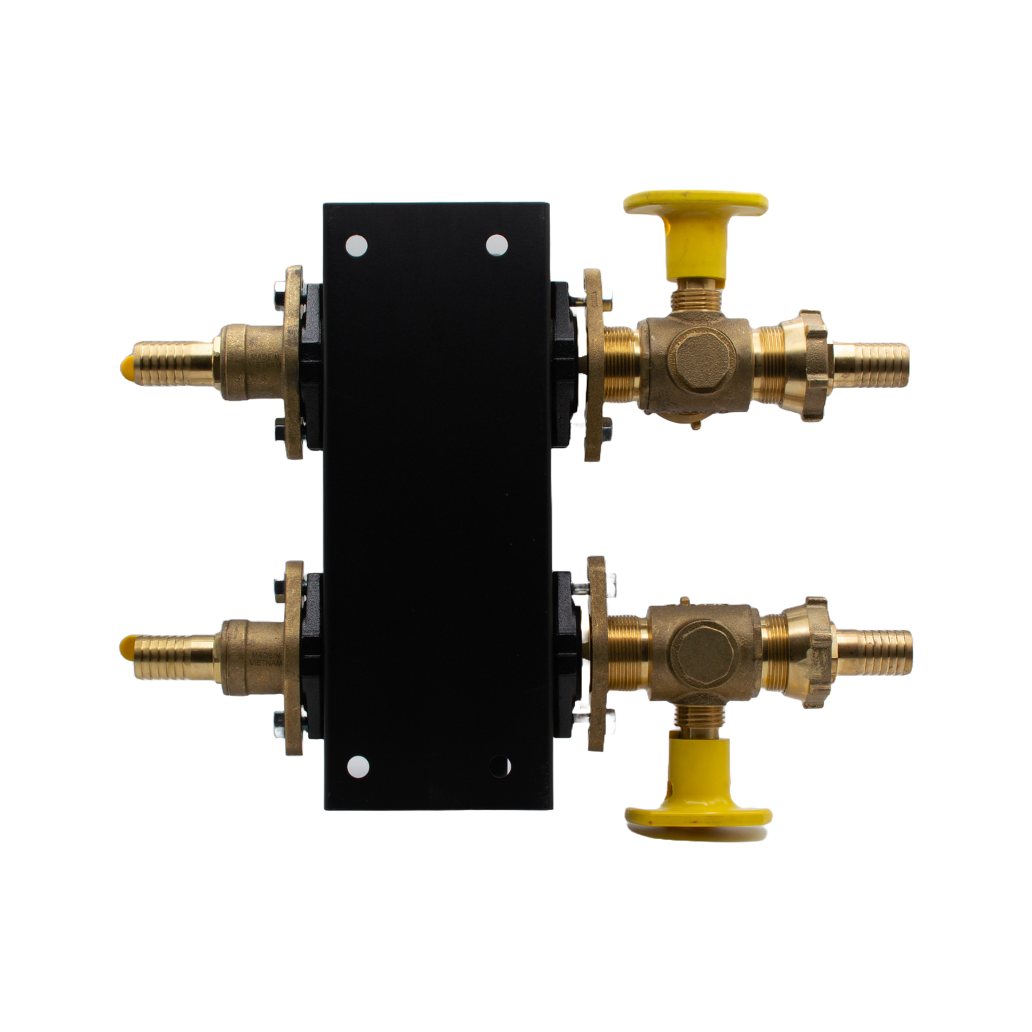 DUPLEX GLP PRESSURIZED FLOW CENTER WITH 3-WAY BALL VALVES