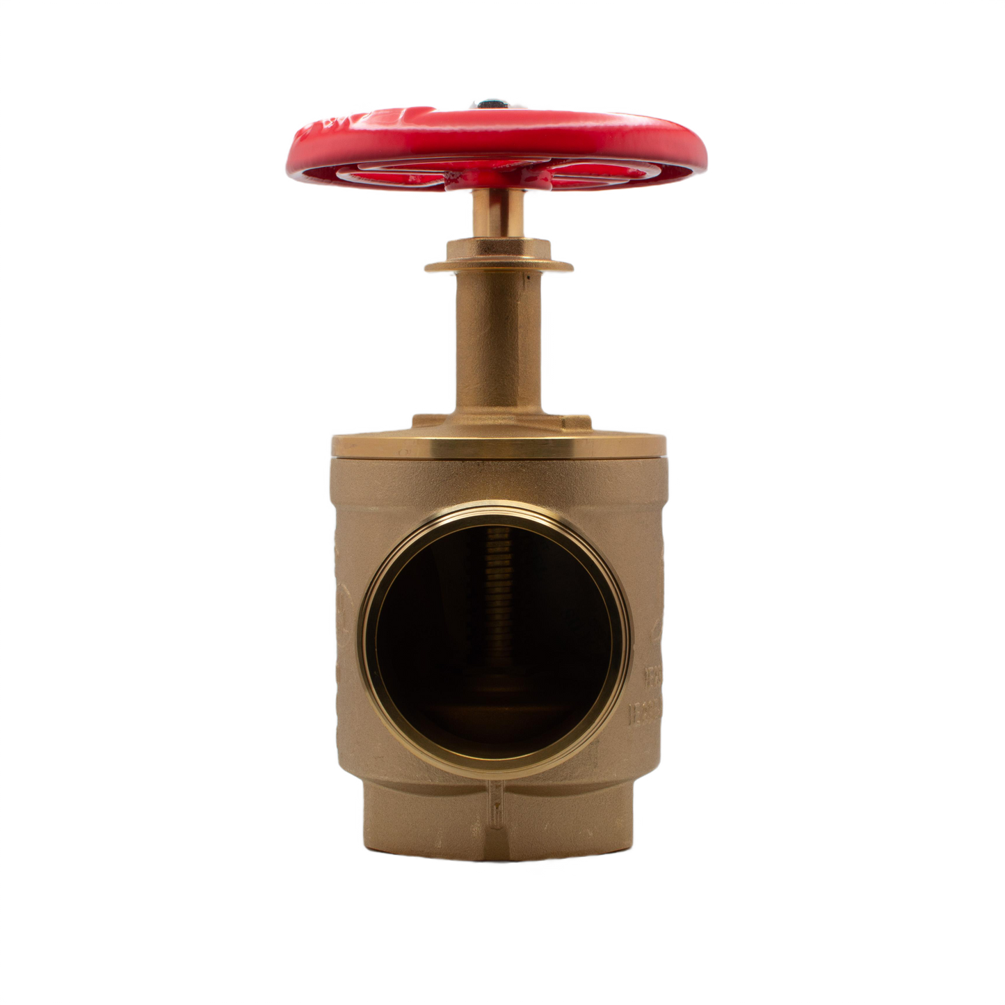 2 1/2" Brass Angle Hose Valve