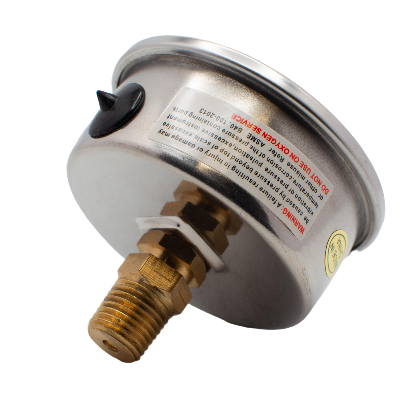 2.5" LIQUID FILLED GAUGE (BACK MOUNT)