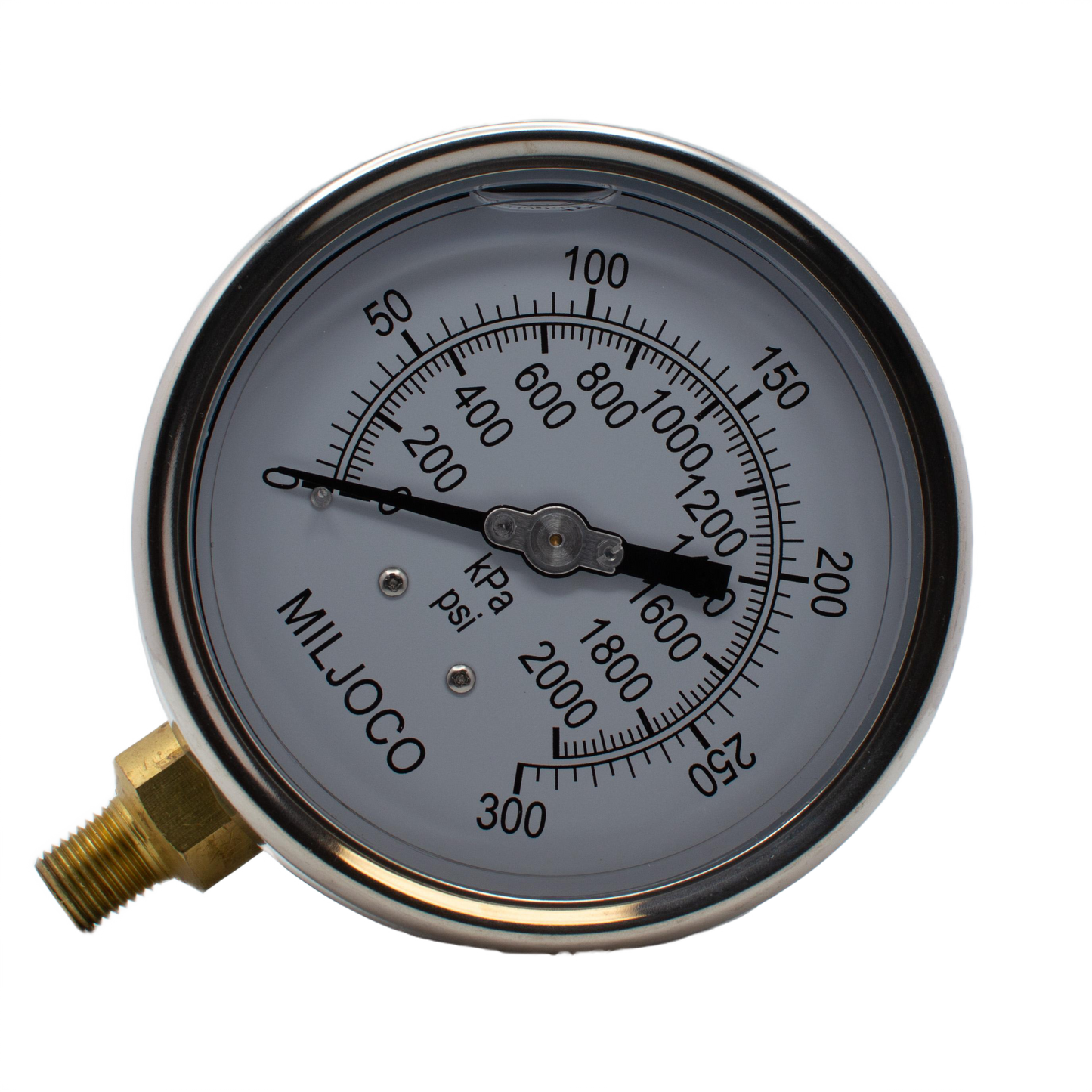 4" Liquid Filled Gauge