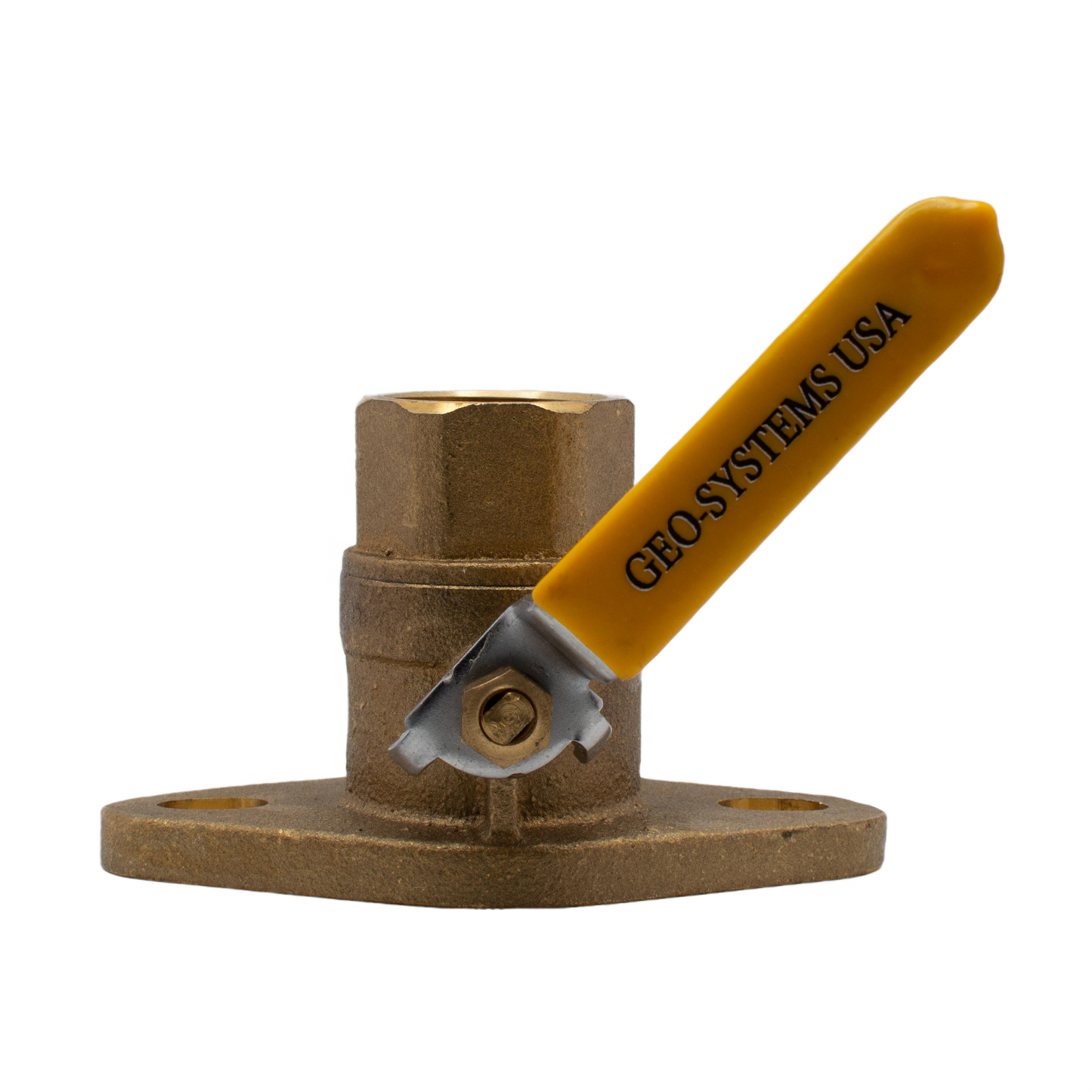 1.00" FLANGED X 1.00" FPT BRASS BALL VALVE