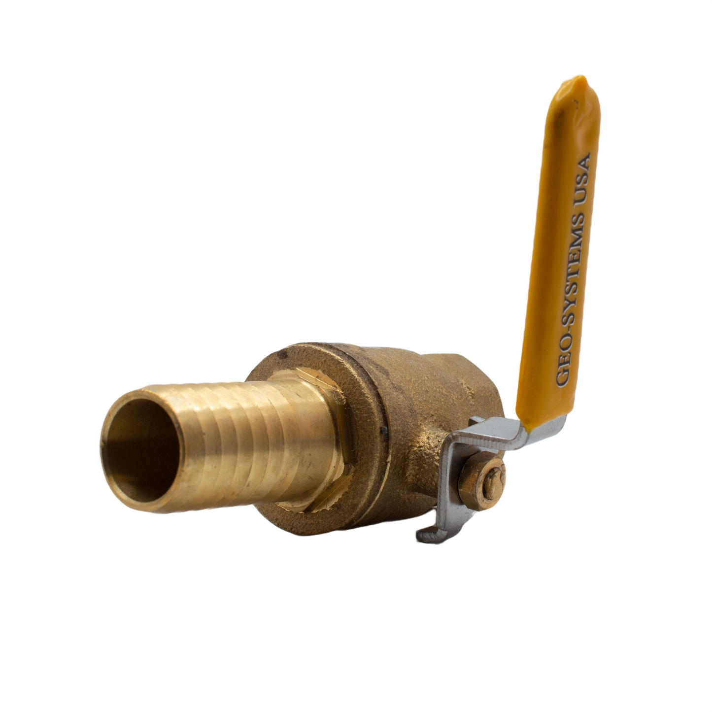 1.00" FPT X 1.00" BARBED BRASS BALL VALVE