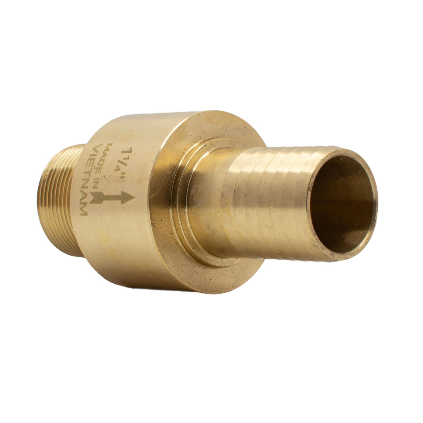 1.25" MPT X 1.25" BARBED CHECK VALVE