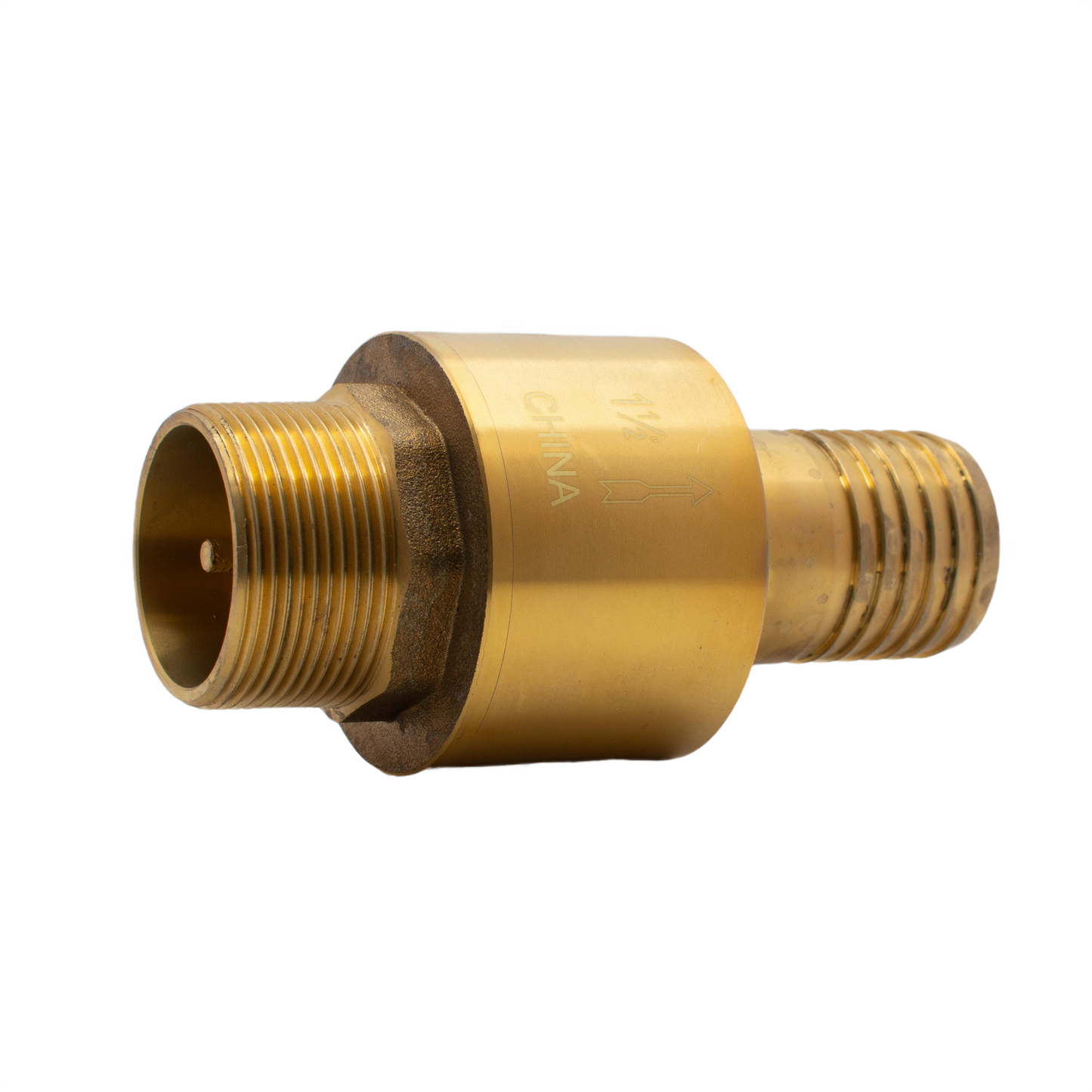 1.50" MPT X 1.50" BARBED CHECK VALVE