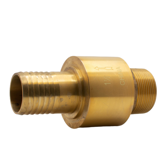 1.50" MPT X 1.50" BARBED CHECK VALVE