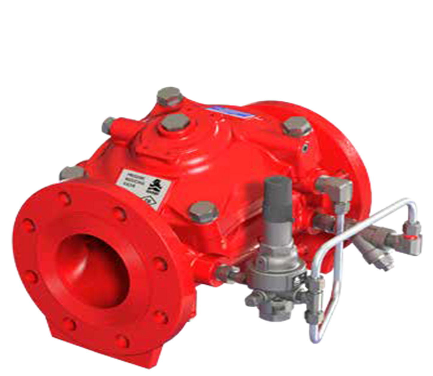 10" FLANGED PRESSURE REDUCING VALVE