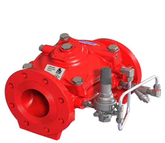 10" FLANGED PRESSURE REDUCING VALVE
