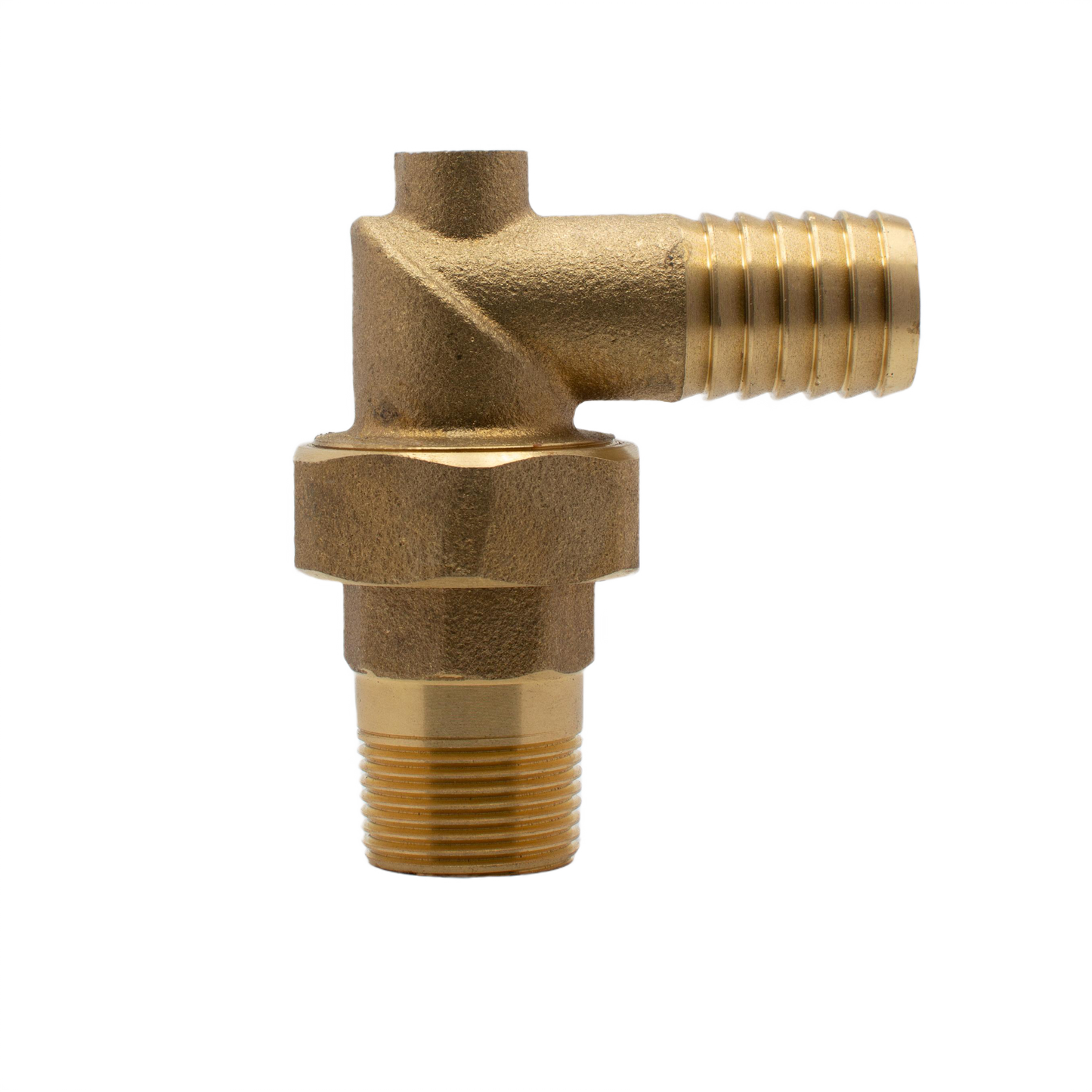 1.00" MPT x 1.00" BARBED UNION 90° ELBOW